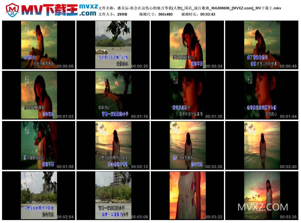 潘美辰-你会在这伤心的地方等我(人物)_国语_流行歌曲_MA306606